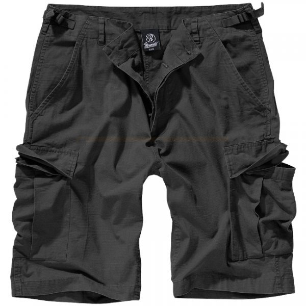 Brandit BDU Ripstop Shorts - Black - 2XL