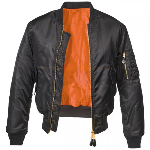 Brandit MA1 Jacket - Black - 3XL