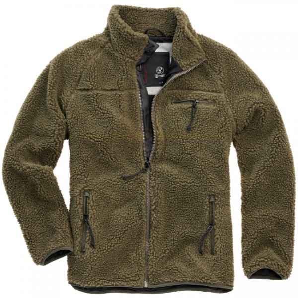 Brandit Teddyfleece Jacket - Olive - L