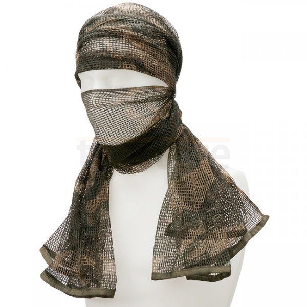 Brandit Commando Net Scarf - Dark Camo