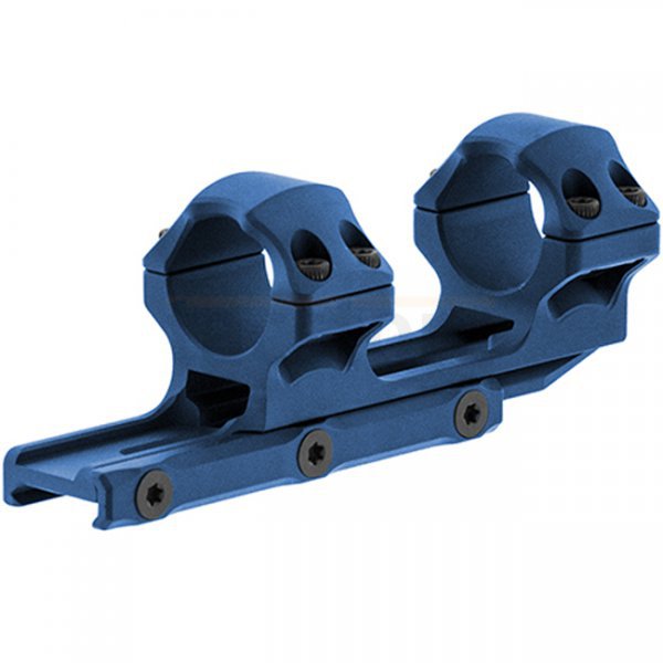 Leapers Accu-Sync 1 Inch Medium Profile 34mm Offset Mount - Blue