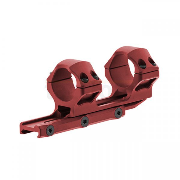 Leapers Accu-Sync 30mm Medium Profile 34mm Offset Mount - Red