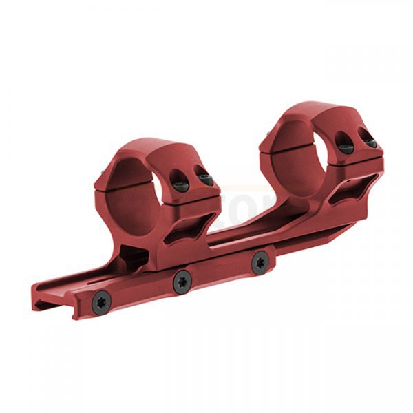 Leapers Accu-Sync 30mm Medium Profile 50mm Offset Mount - Red