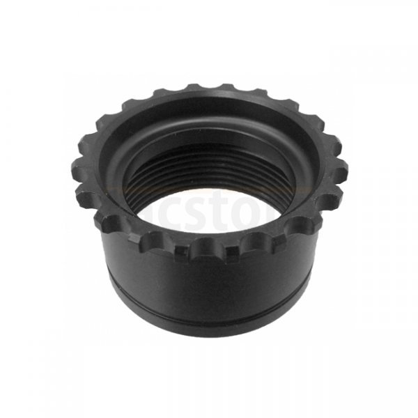 Leapers AR15 Standard Steel Barrel Nut - Black