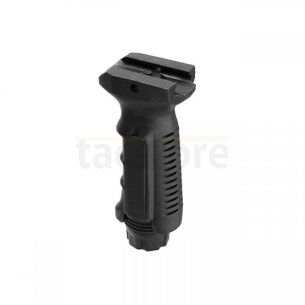 Leapers Ergonomic Ambidextrous Vertical Foregrip - Black