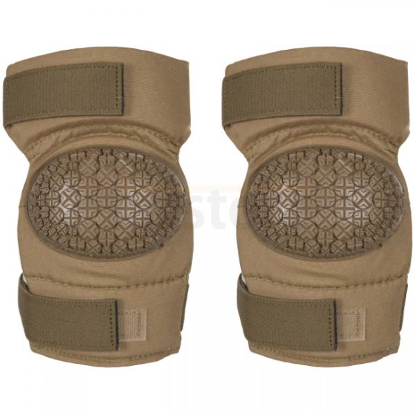 ALTA Contour Elbow Protectors 360 Vibram Cap - Coyote