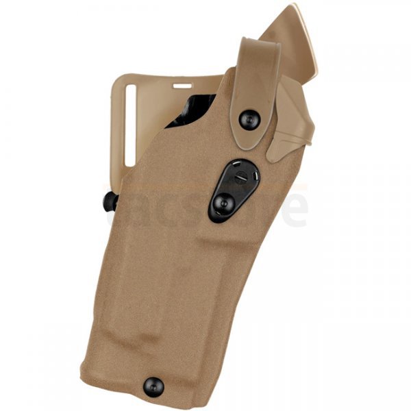 Safariland 6360RDS ALS/SLS Mid-Ride Holster Sig Sauer M17 RedDot & TacLight - Coyote - Right