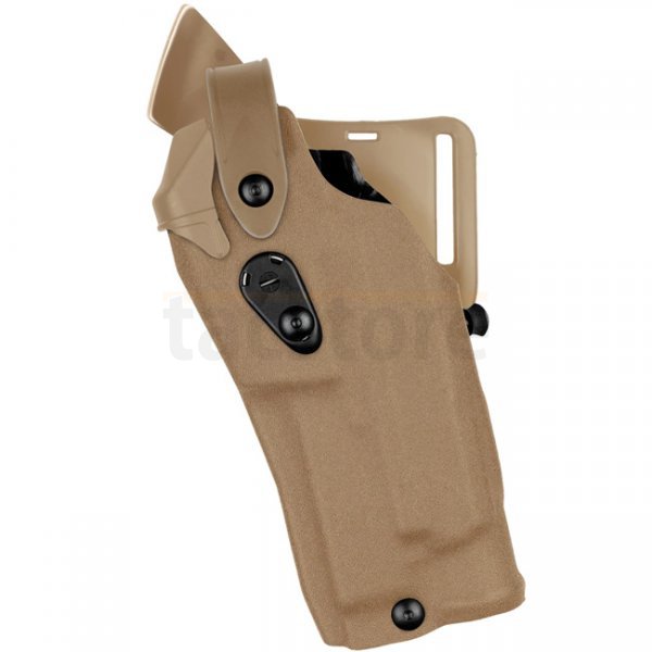 Safariland 6360RDS ALS/SLS Mid-Ride Holster Sig Sauer M17 RedDot & TacLight - Coyote - Left