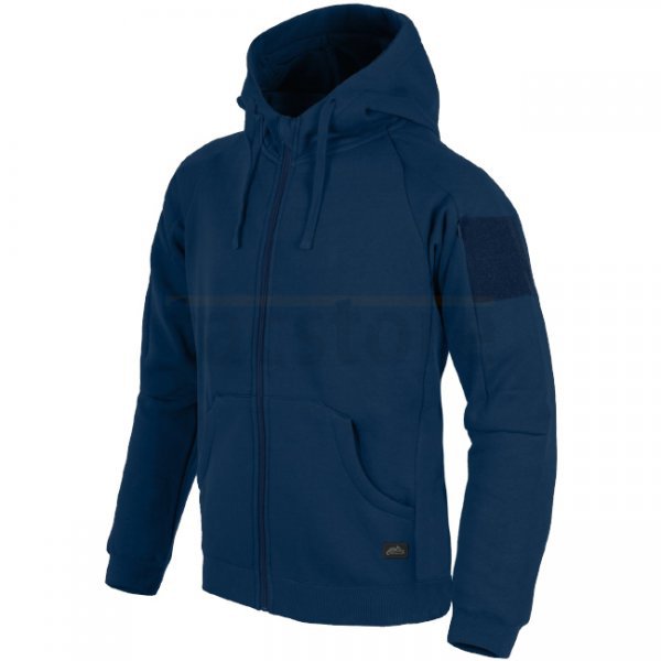 Helikon-Tex Urban Tactical Hoodie Lite FullZip - Blue - XS