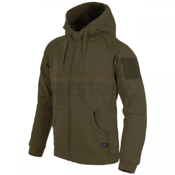 Helikon Urban Tactical Hoodie Lite FullZip - Green - M