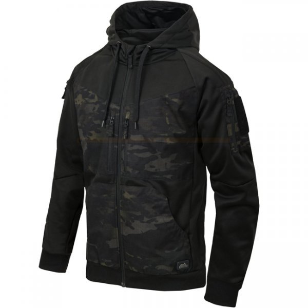 Helikon-Tex Rogue Tactical Hoodie FullZip - Black / Multicam Black - XS