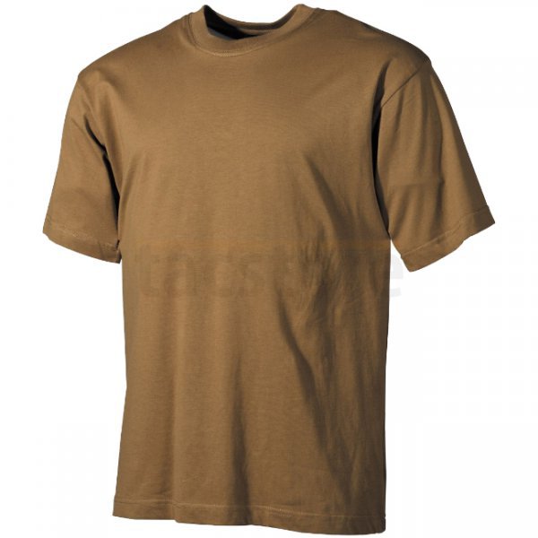 MFH US T-Shirt - Coyote - 4XL