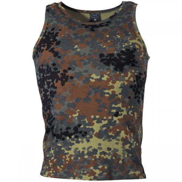 MFH US Tank Top - Flecktarn - M