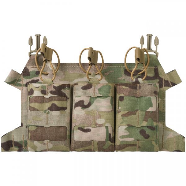 Direct Action Skeletonized Triple 223 Flap - Multicam