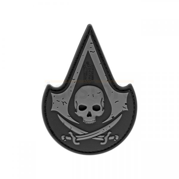 JTG Assassin Skull Rubber Patch - Swat