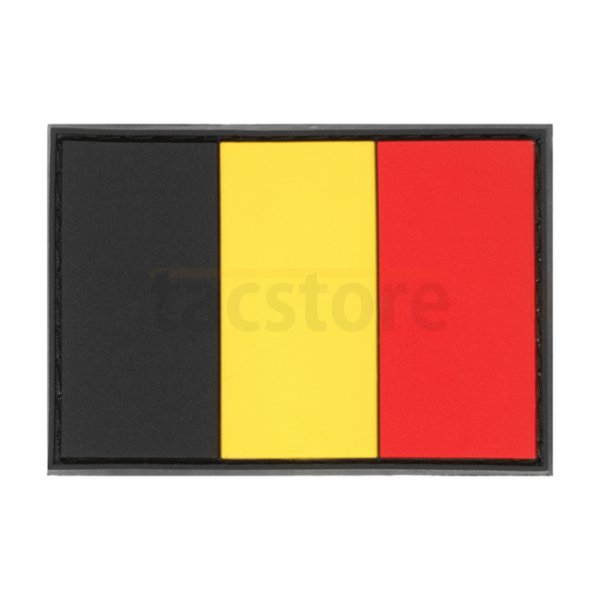 JTG Belgium Flag Rubber Patch - Color