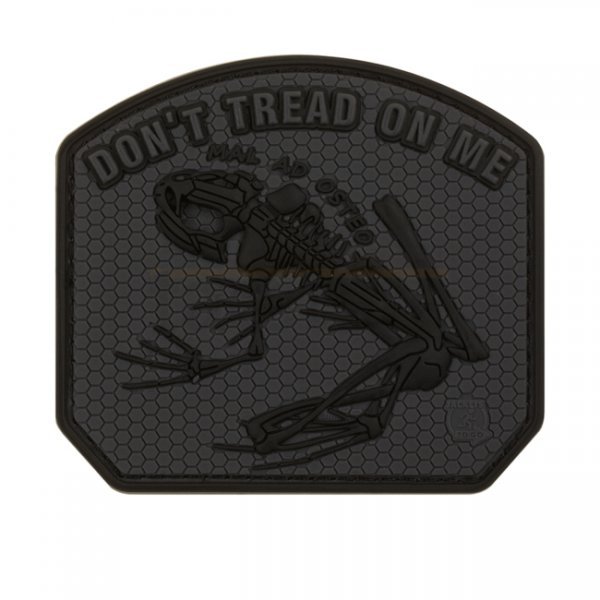 JTG Don't Tread on me Frog Rubber Patch - Blackops