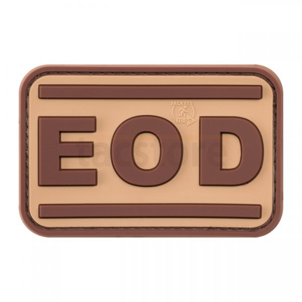 JTG EOD Rubber Patch - Desert