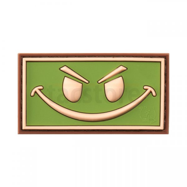 JTG Evil Smile Rubber Patch - Multicam