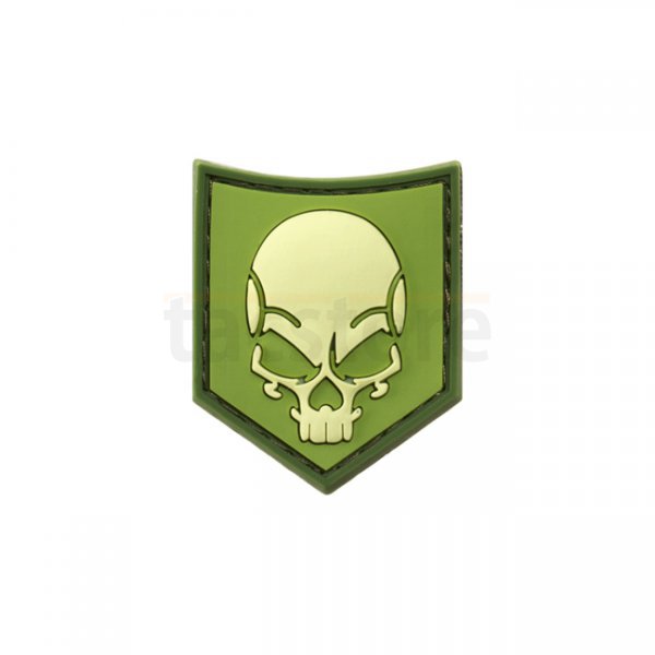 JTG SOF Skull Rubber Patch - Forest