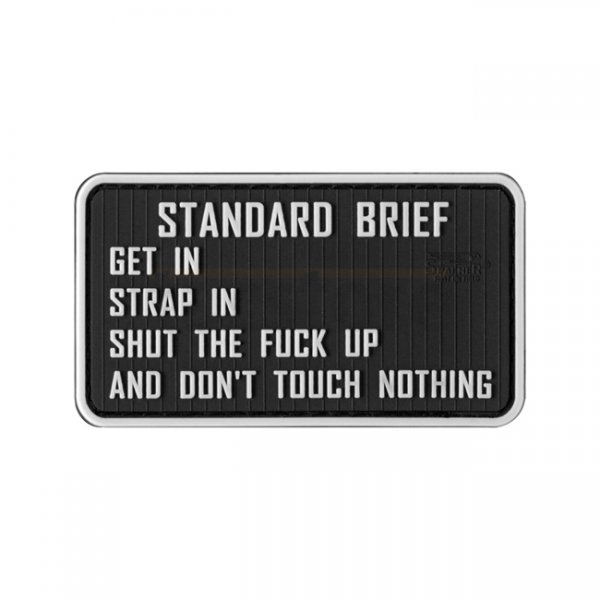 JTG Standardbriefing Rubber Patch - Color