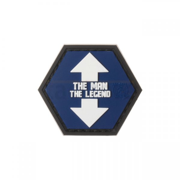 JTG The Man The Legend Rubber Patch - Color