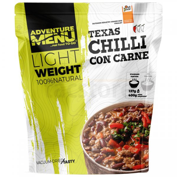 Adventure Menu LIGHTWEIGHT Chilli con Carne - Standard