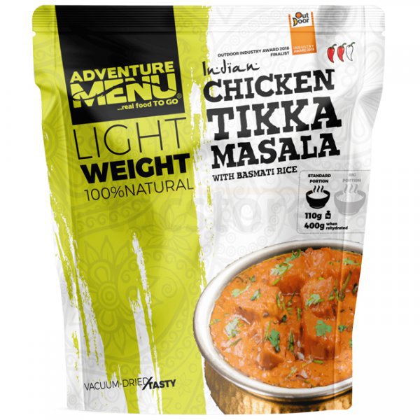 Adventure Menu LIGHTWEIGHT Chicken Tikka Masala & Basmati Rice - Large