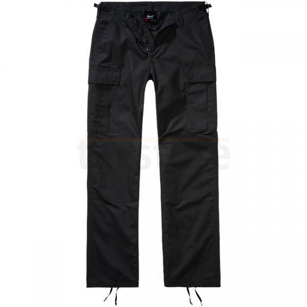 Brandit Ladies BDU Ripstop Trousers - Black - 26