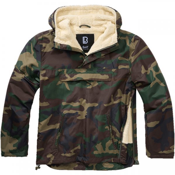 Brandit Windbreaker Sherpa - Woodland - L