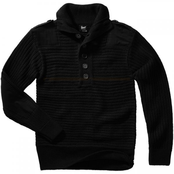 Brandit Alpin Pullover - Black - M