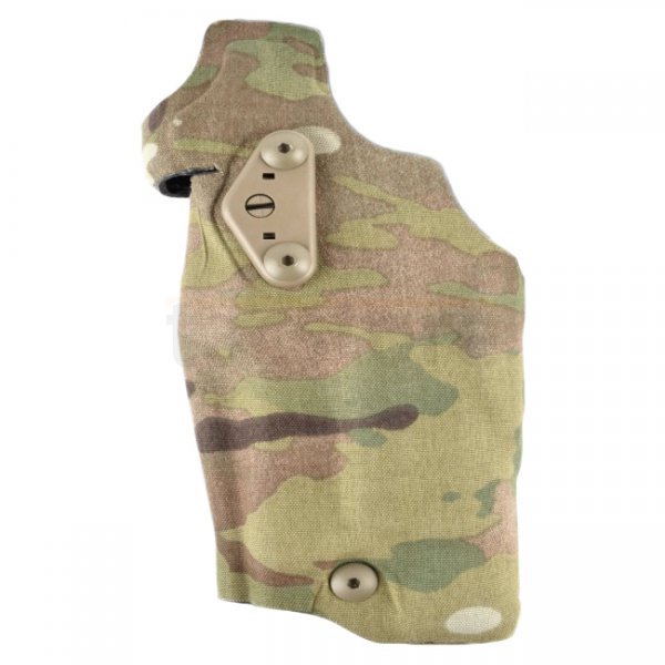 Safariland 6354DO ALS Optic Tactical Holster Glock 17/22 MOS & TacLight MS19 - Multicam - Left