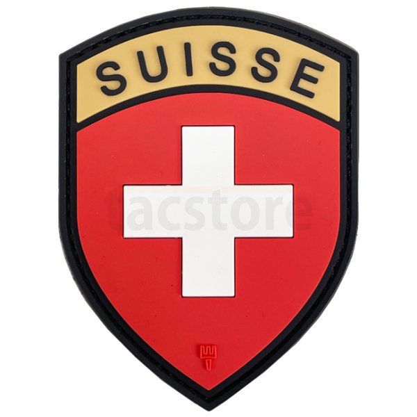 Pitchfork Suisse Shield Patch - Color