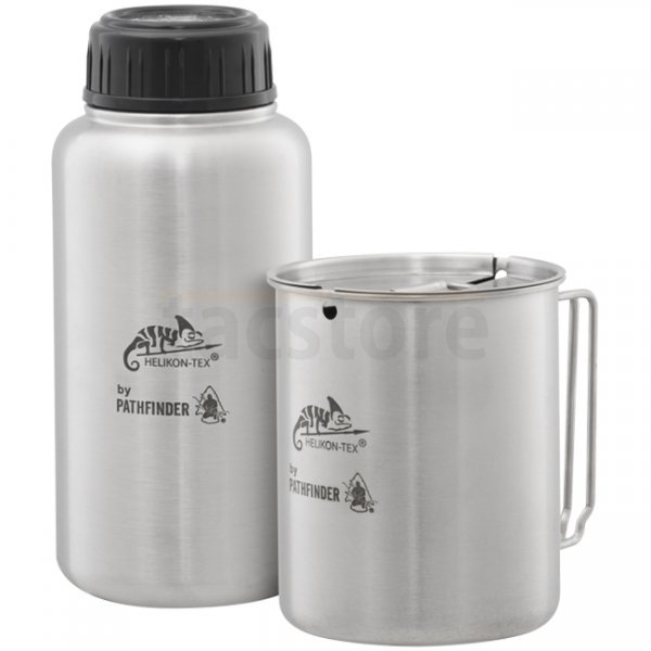 Helikon-Tex PATHFINDER 32oz Stainless Steel Water Bottle & Nesting Cup Set
