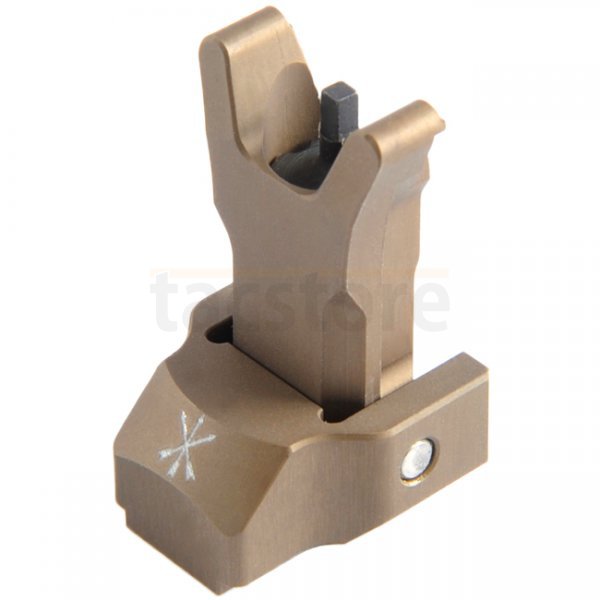 Unity Tactical FUSION Folding Front Sight - Dark Earth