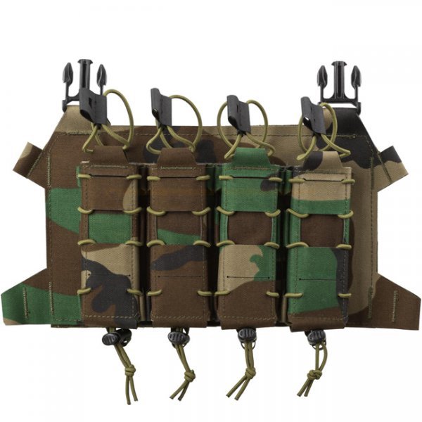 Direct Action Skeletonized Quad SMG Flap - Woodland