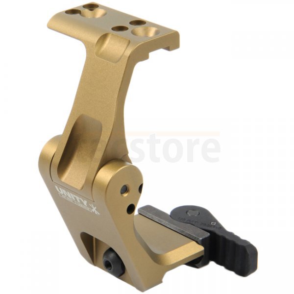 Unity Tactical FAST Omni Magnifier Mount - Dark Earth