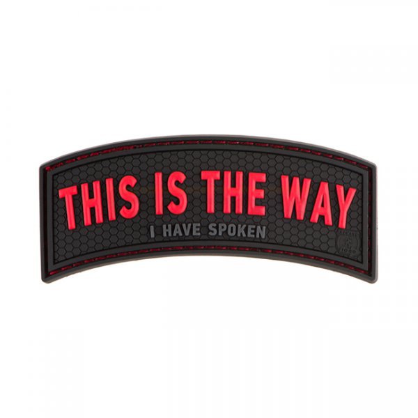 JTG This is the Way Rubber Patch - Color
