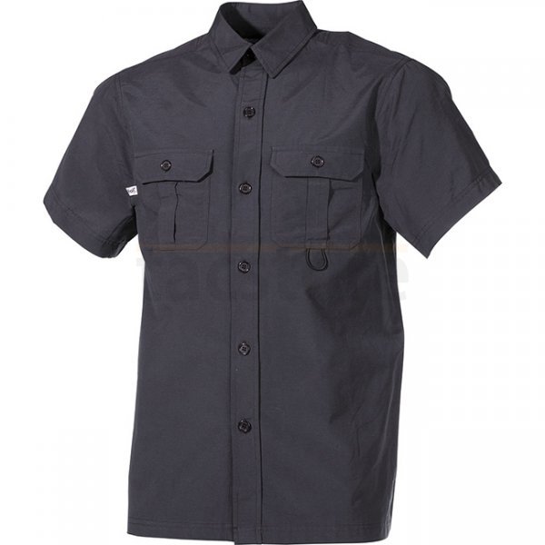 FoxOutdoor Outdoor Shirt Short Sleeve Microfiber - Black - XL
