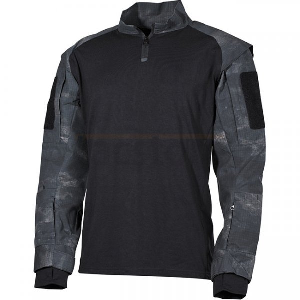 MFHHighDefence US Tactical Shirt Long Sleeve - HDT Camo LE - M