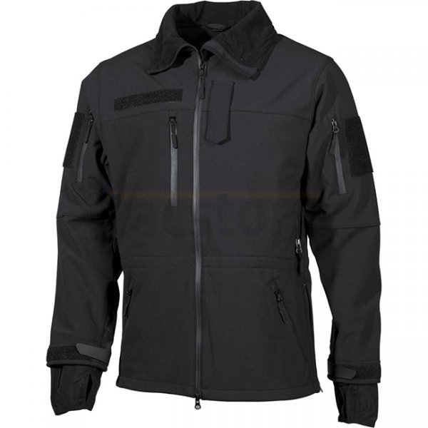 MFHHighDefence HIGH DEFENCE Soft Shell Jacket - Black - S