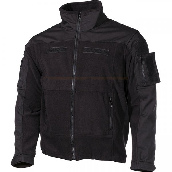 MFHProfessional COMBAT Fleece Jacket - Black - M