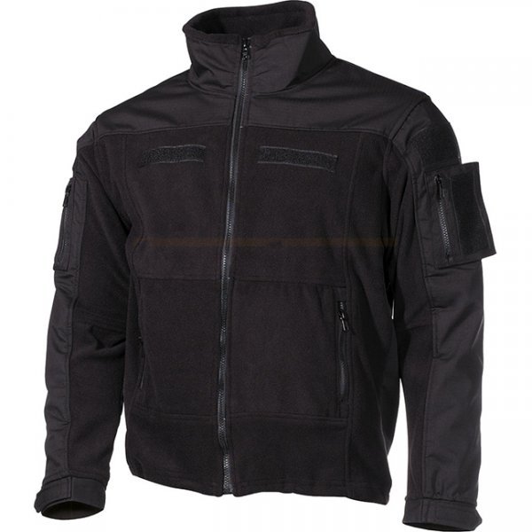 MFHProfessional COMBAT Fleece Jacket - Black - 3XL