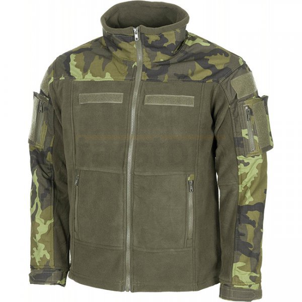 MFHProfessional COMBAT Fleece Jacket - M95 CZ Camo - S