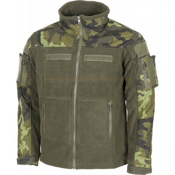 MFHProfessional COMBAT Fleece Jacket - M95 CZ Camo - L