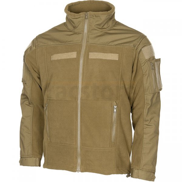 MFHProfessional COMBAT Fleece Jacket - Coyote - 4XL