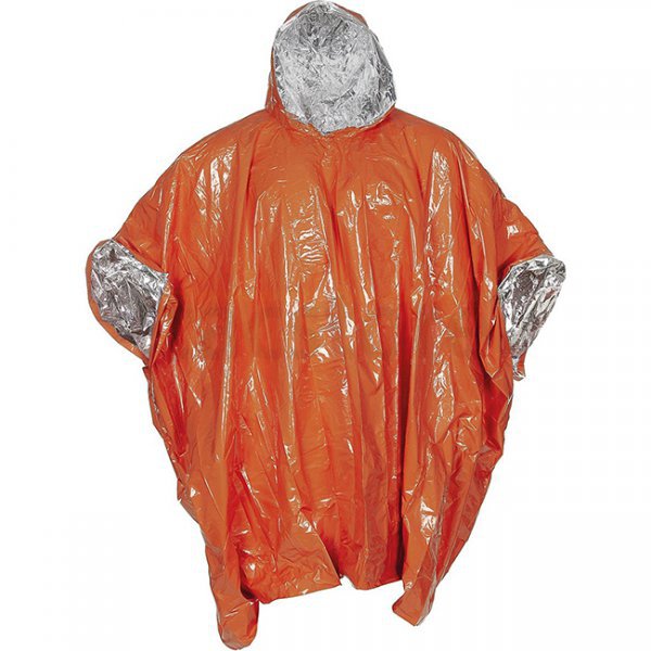 FoxOutdoor Emergency Poncho - Orange