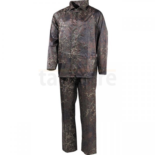 MFH Rain Suit Two-Piece - Flecktarn - S