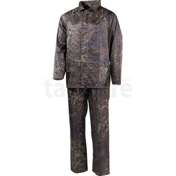 MFH Rain Suit Two-Piece - Flecktarn - XL