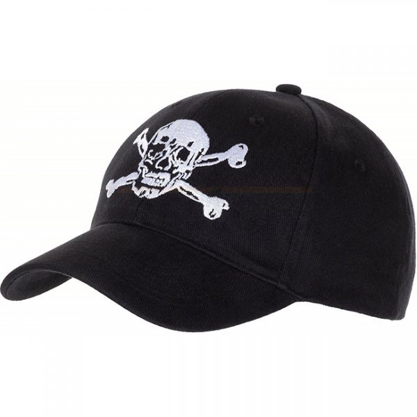 PureTrash BB Cap Flat SKULL - Black